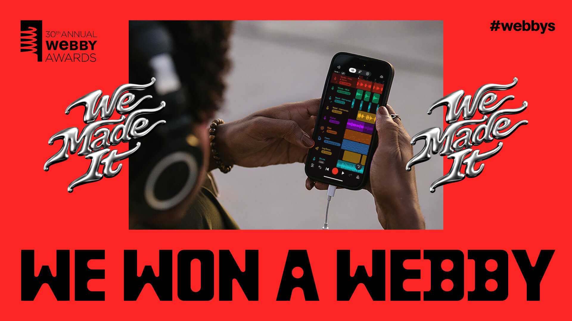 BandLab Wins People’s Voice Webby Award for Best User Experience